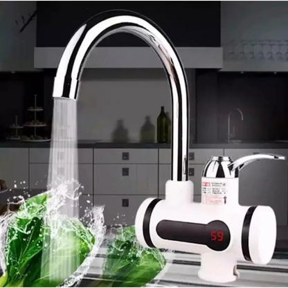 Instant Electric Faucet – 3000W with LCD Temperature Display